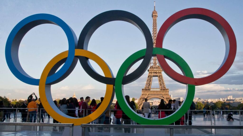 Aros olímpicos en Paris, anillos olímpicos