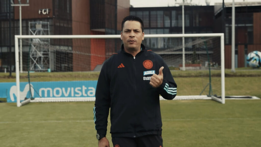 Héctor Cárdenas, entrenador de la Selección Colombia Sub 20. - FCF.