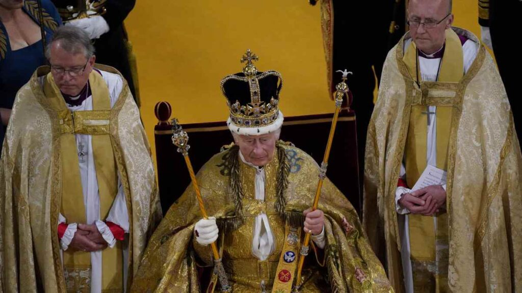 Carlos III fue coronado este sábado 6 de mayo