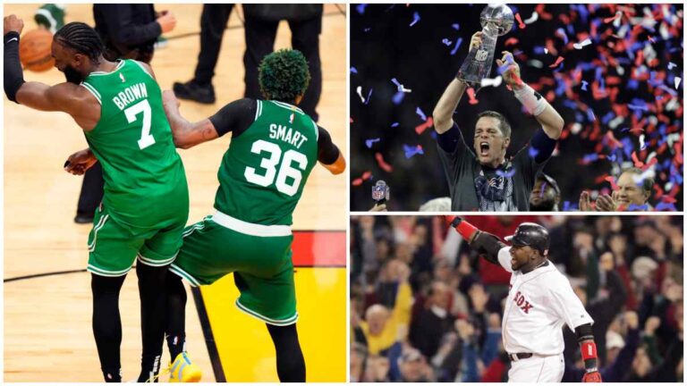 Boston tiene las tres máximas remontadas en la historia del deporte: Celtics, Red Sox y Patriots