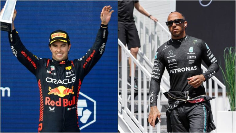 ¿Checo Pérez podría reemplazar a Lewis Hamilton en Mercedes?