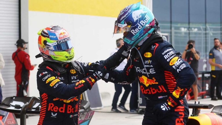 ¡30 podios para Checo Pérez en la Fórmula 1 y el número 20 con Red Bull!