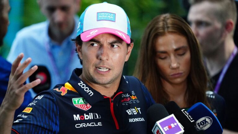 Checo Pérez disfruta su mejor momento en la F1: “No tengo presión, es por lo que he estado trabajando toda mi vida”