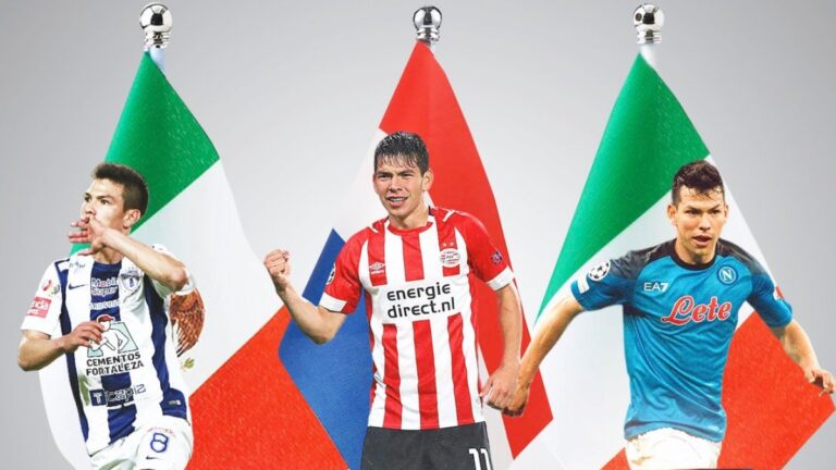 Títulos de Chucky Lozano en toda su carrera: Liga MX, Eredivisie, Serie A, Selección Mexicana