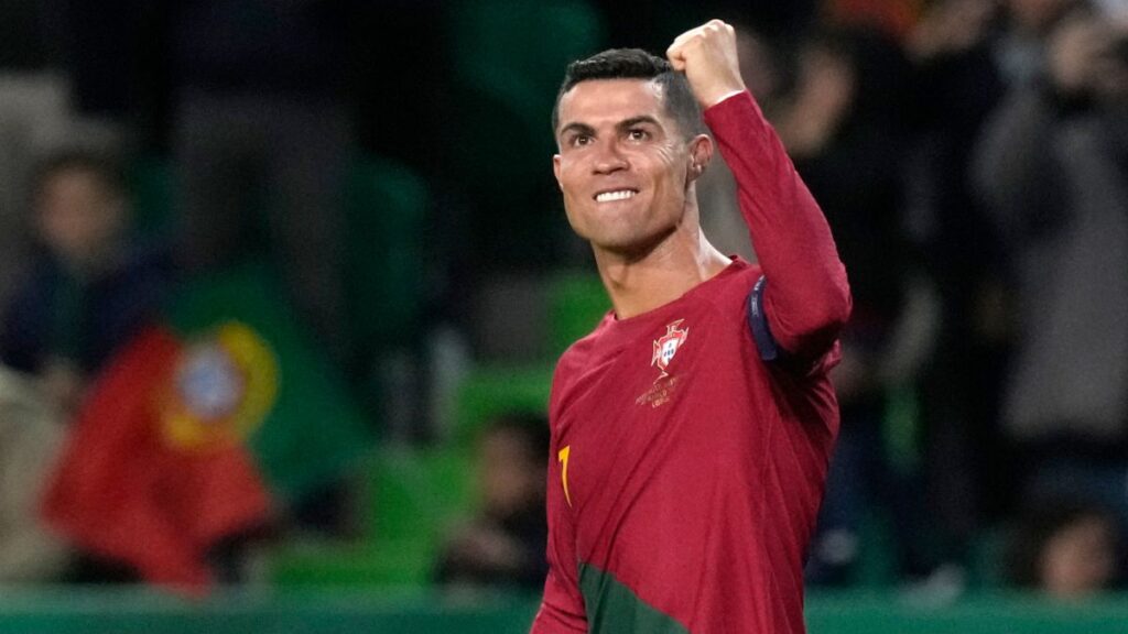 Cristiano Ronaldo con la selección de Portugal