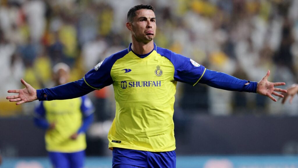 Cristiano Ronaldo firmó el gol de la remontada del Al Nassr