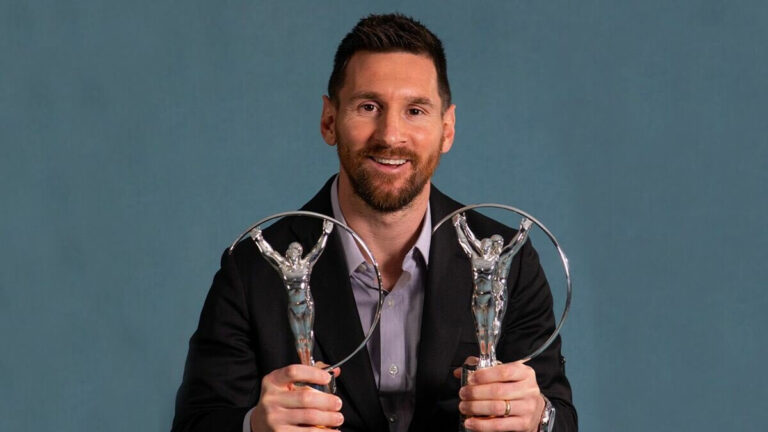 Messi, ganador de el premio Laureus al mejor deportista del año