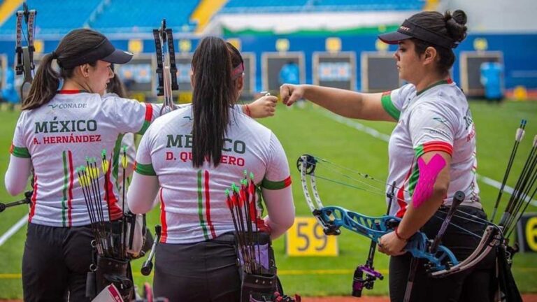 México se lleva el oro en la final por equipo femenil de la Copa del Mundo de tiro con arco