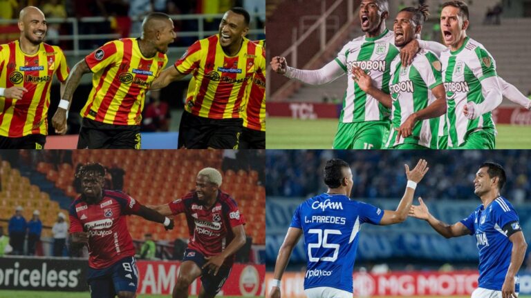 La buena semana de los equipos colombianos en la Copa Libertadores y Copa Sudamericana