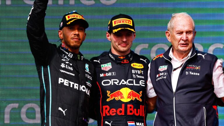 Marko: “Hamilton ya no es campeón y le será difícil volver a serlo, no es feliz porque ya no es el mejor pagado”