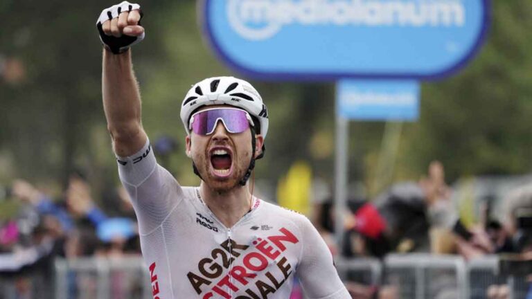 Paret-Peintre gana la etapa 4 del Giro de Italia y se sacude la general: Leknessund le quita la ‘maglia rosa’ a