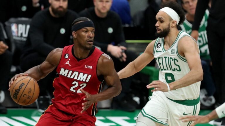 El Heat le saca jugo a un gran tercer cuarto ante los Celtics y pega primero en la Final de Conferencia Este