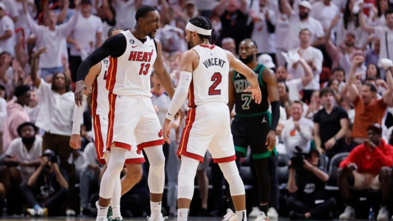 Heat arrolla a los Celtics y están a una victoria de las finales de la NBA