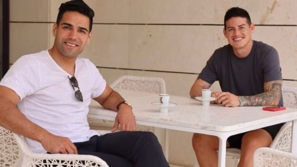 Falcao García Y James Rodríguez Se Encuentran En Madrid En Medio De Sus Malos Días Clarosports 6448