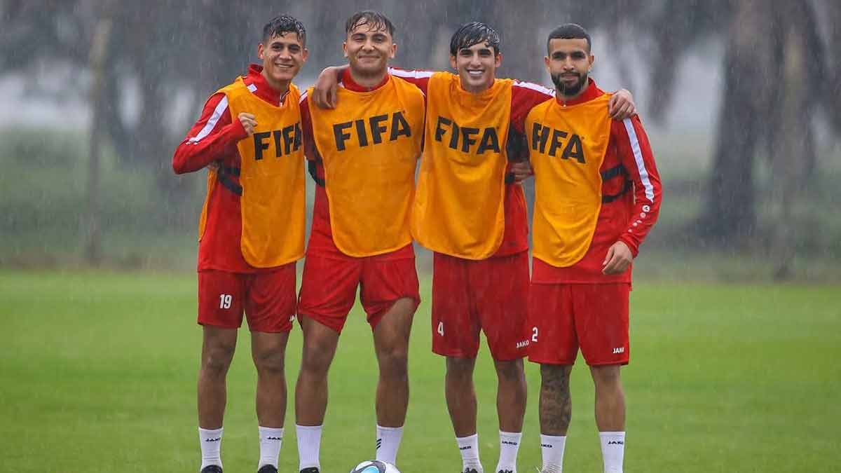 Escándalo en el Mundial sub 20 integrantes de Irak tocan partes