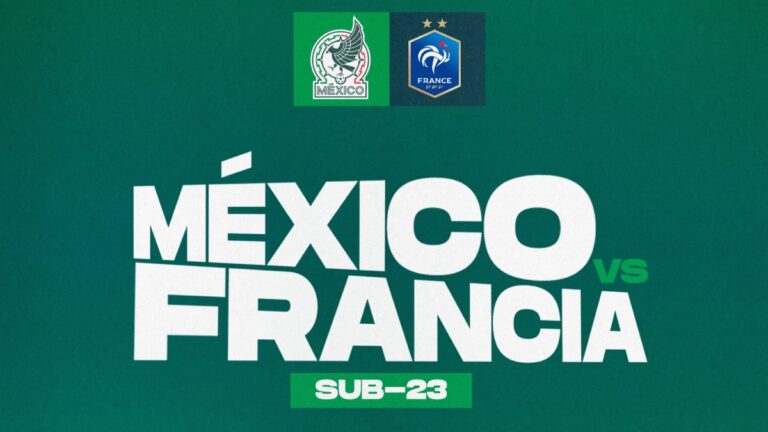 La selección mexicana Sub-23 se enfrentará a Francia en un amistoso de preparación en Europa