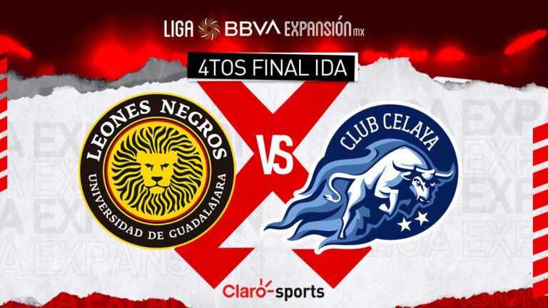 Leones Negros vs Celaya, en vivo el streaming online del partido de ida de los cuartos de final del Clausura 2023 de la Liga de Expansión MX