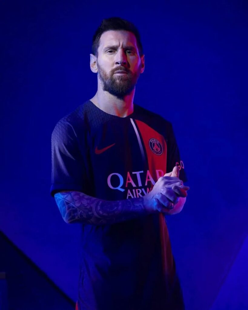 La nueva camiseta del PSG con Leo Messi como estrella