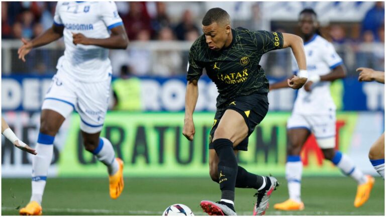 Mbappé mete un golazo ‘a lo Ronaldo’ y el PSG está a un empate de alzar la Ligue 1