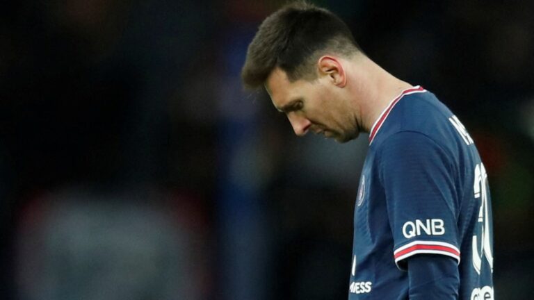 Lionel Messi, fracaso monumental en el PSG