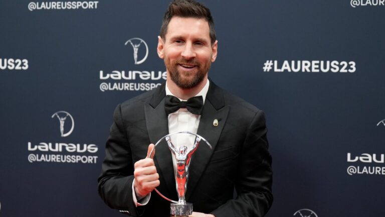 Lionel Messi gana el premio al Mejor Deportista del Año