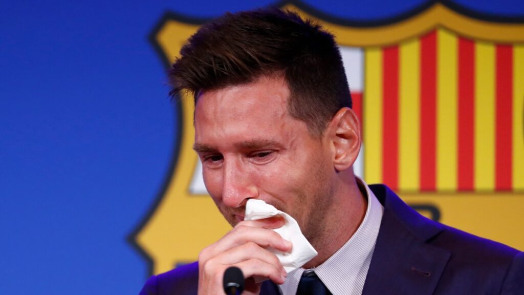 Messi se despidió del Barcelona en el 2021 | AP