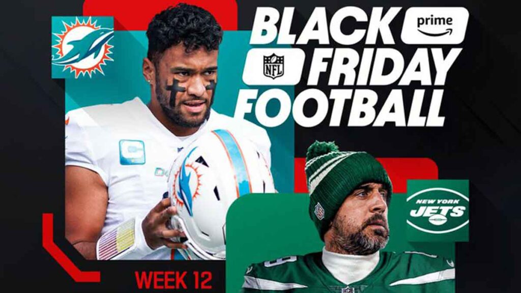 Por primera vez, la NFL tendrá juego en Black Friday. @NFL
