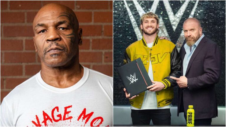 Mike Tyson está dispuesto a “patearle el trasero” gratis a Logan Paul en WWE