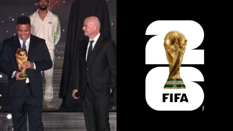 La FIFA revela el logo oficial del Mundial 2026 en Estados Unidos, México y Canadá
