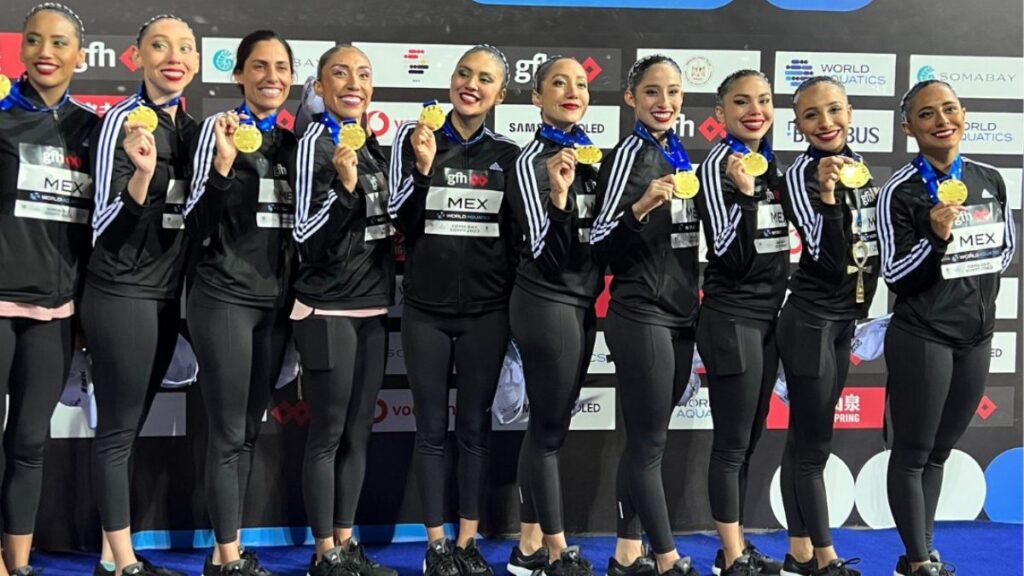 Selección mexicana de natación artística, nado sincronizado México