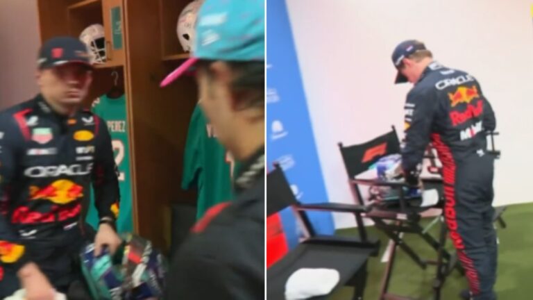 Max Verstappen pinta su raya con Checo Pérez: ¡Y aparta su silla de ganador!