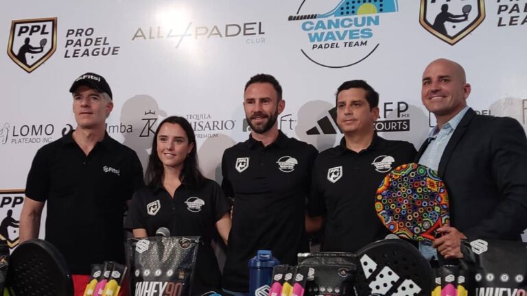 Miguel Layún y Cancún Waves, listos para hacer historia en la Pro Padel League