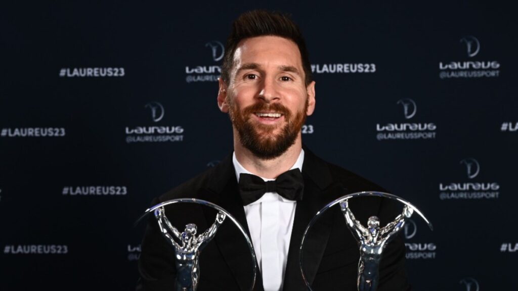 Lionel Messi gana el premio a deportista mundial del año