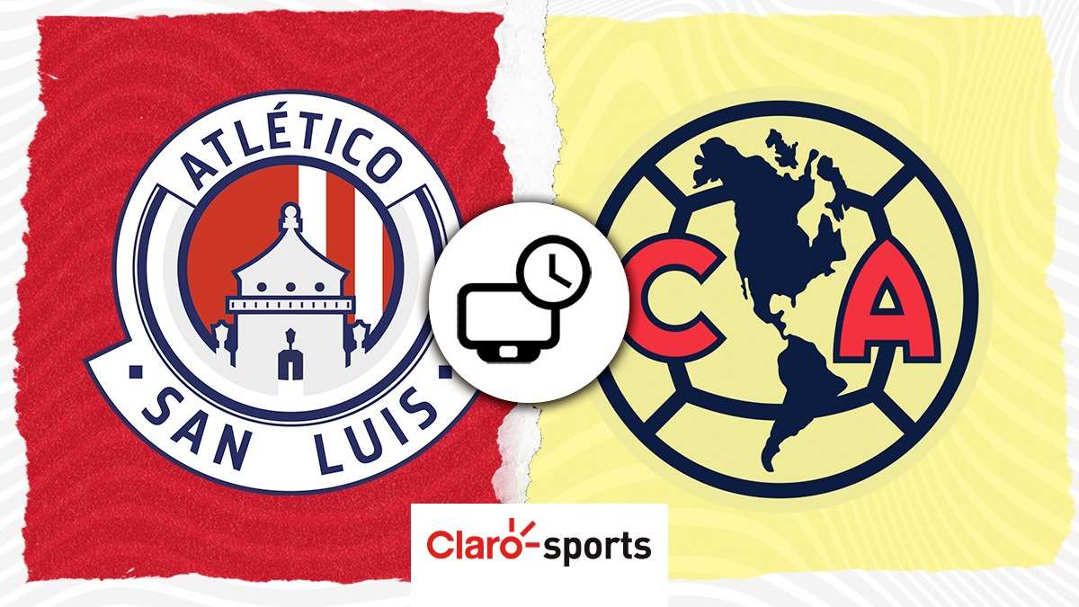 San Luis vs América, en vivo Horario y dónde ver hoy por TV el partido