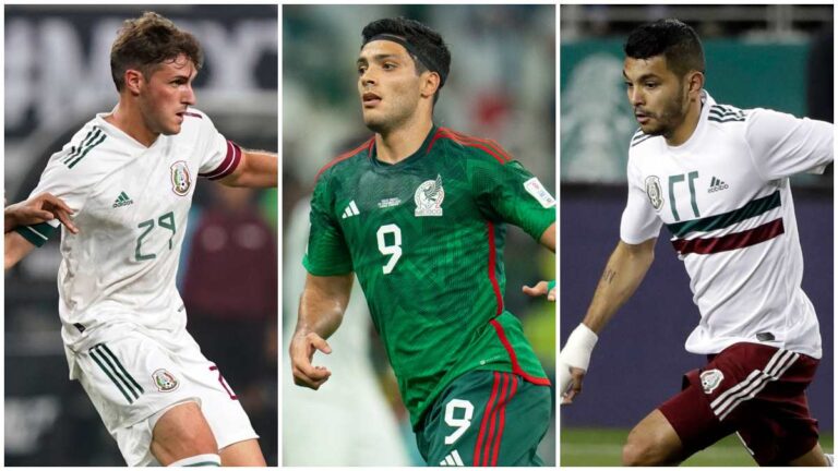Raúl Jiménez, Santiago Giménez y Tecatito lideran la lista preliminar de México en la Nations League, Chucky Lozano fuera