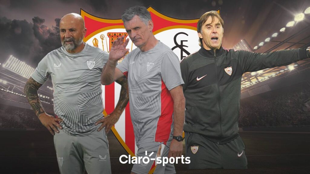 El Sevilla, al igual que Tigres, necesitó de tres entrenadores para conseguir el éxito