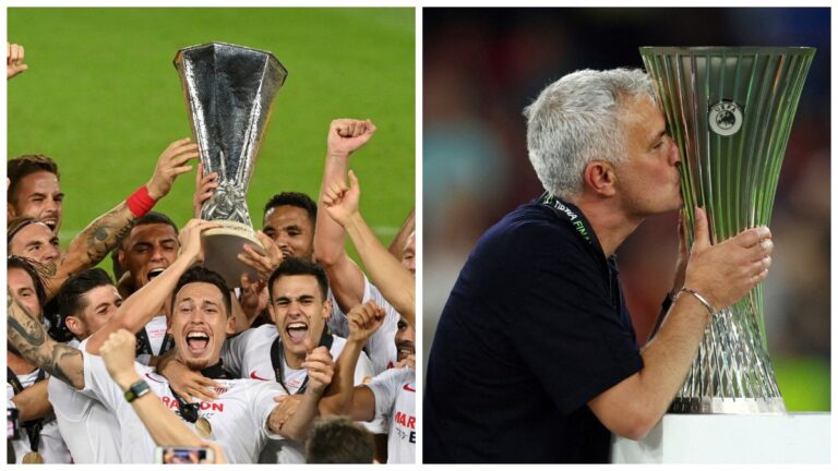 La perfección del Sevilla en la Europa League contra la perfección europea de José Mourinho