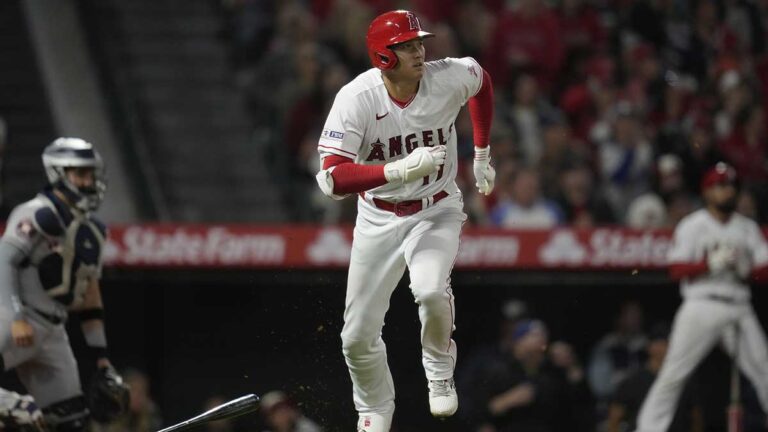 Shohei Ohtani brilla con el bate en triunfo de Angels ante Astros