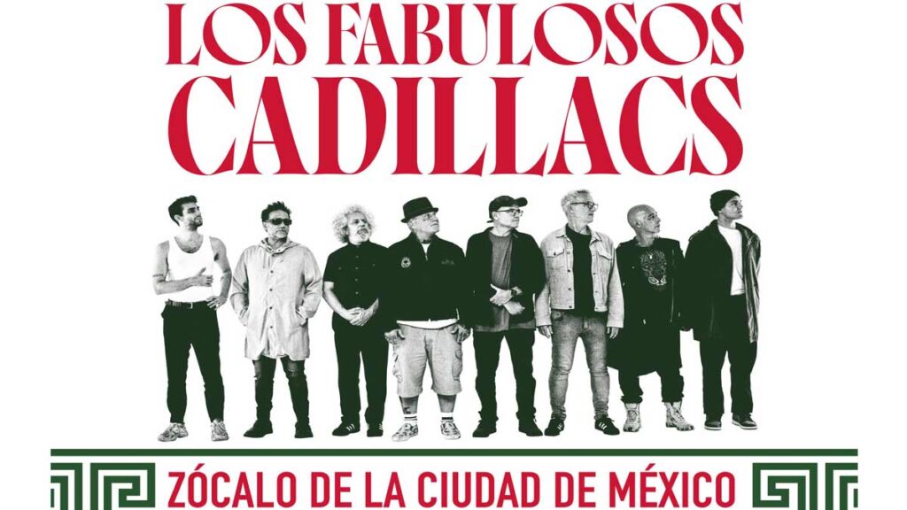 Fabulosos Cadillacs en él Zócalo de la CDMX | @CulturaCiudadMx
