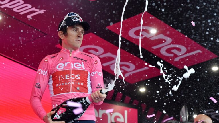 Clasificación general tras la etapa 10 del Giro de Italia: Thomas se mantiene de rosa y Buitrago, el mejor colombiano
