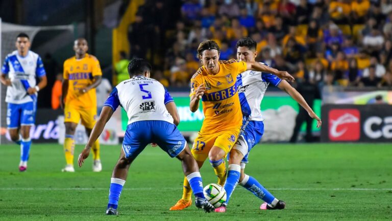 Tigres 0-0 Puebla: Tigres ha tenido las más peligrosas del primer tiempo