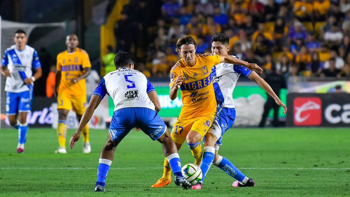 Tigres vs Puebla Resumen, goles y resultado final del partido del