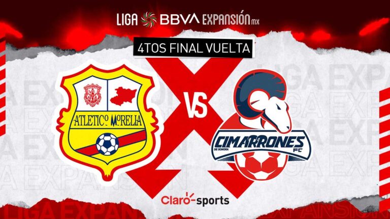 Morelia vs Cimarrones, en vivo la transmisión del streaming online del partido de vuelta de los cuartos de final del Clausura 2023 de la Liga Expansión MX