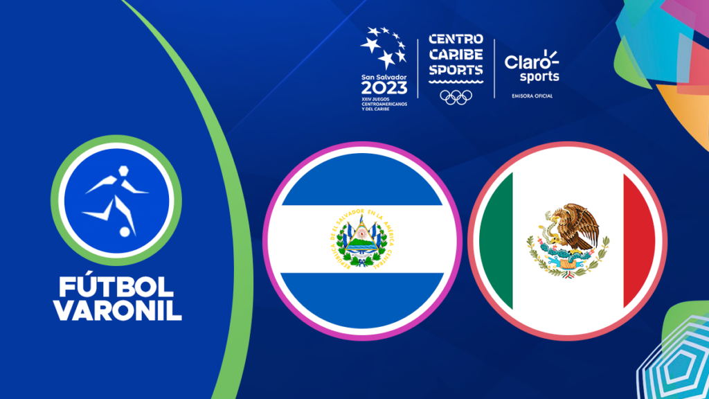 El Salvador vs México EN VIVO Futbol varonil San Salvador 2023