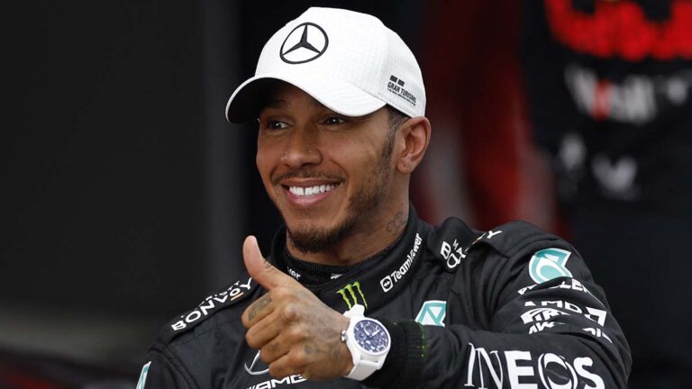 Lewis Hamilton: “No esperábamos tener este resultado, nos estamos acercando un poco más a los Red Bull”