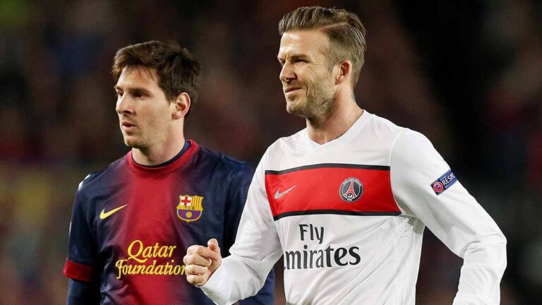 El mensaje de Leo Messi a David Beckham en el 2018 que predijo su llegada al Inter Miami