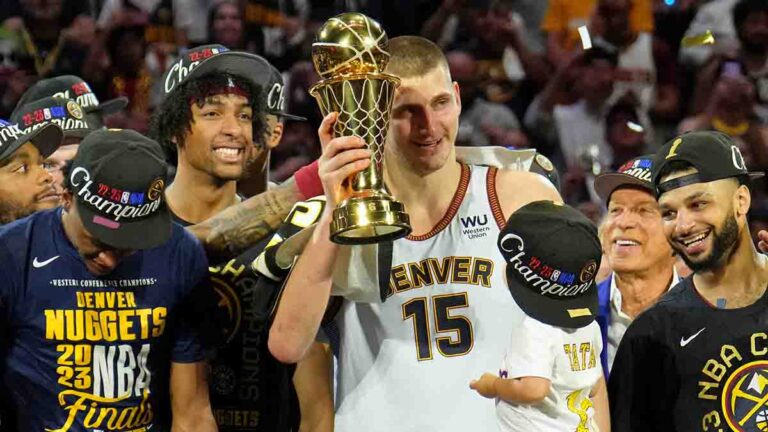 Nikola Jokic revela que perdió trofeo del MVP de las Finales de la NBA