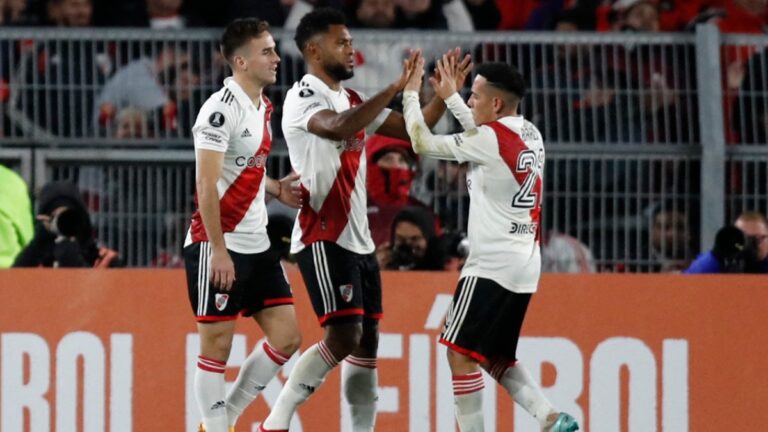 Miguel Borja sella la clasificación de River y se convierte en el segundo goleador histórico de Colombia en la Copa Libertadores