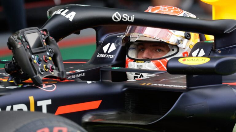 ¿Verstappen defiende a Checo Pérez? “No lo hacemos a propósito, es muy difícil con los límites de pista”