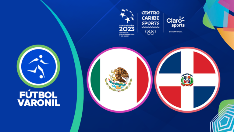 México vs República Dominicana en vivo el partido de selección varonil en los Juegos Centroamericanos 2023